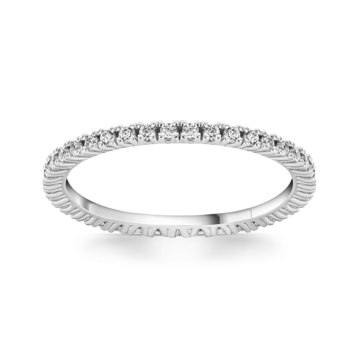 14k Diamond Full Eternity Ring Eternity Band