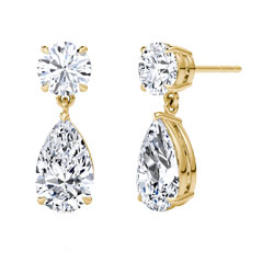diamond drop earrings menu